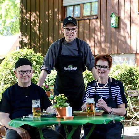 Hotel Gasthof Metzgerei Drei Linden Fulda Buitenkant foto